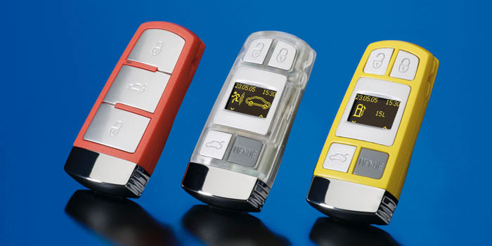 Radio transmitter key
